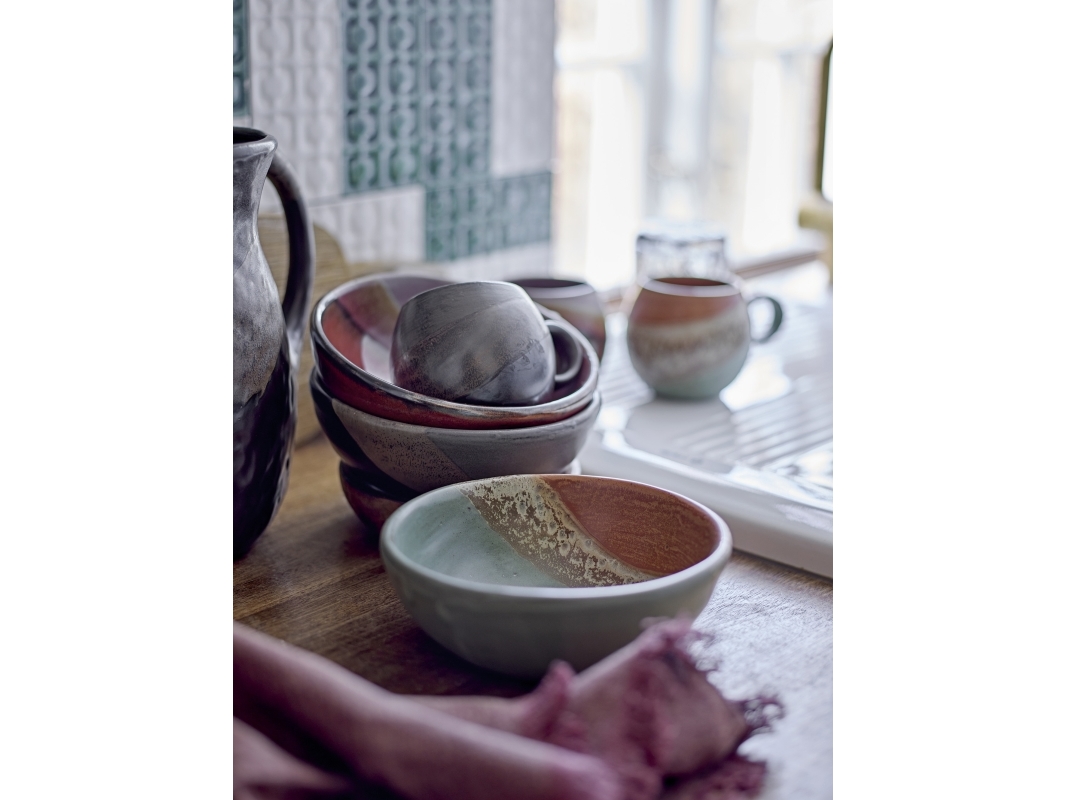 Paula Skål, Lila, Stengods | Bordssättning - Par - Bollar | GameStuff