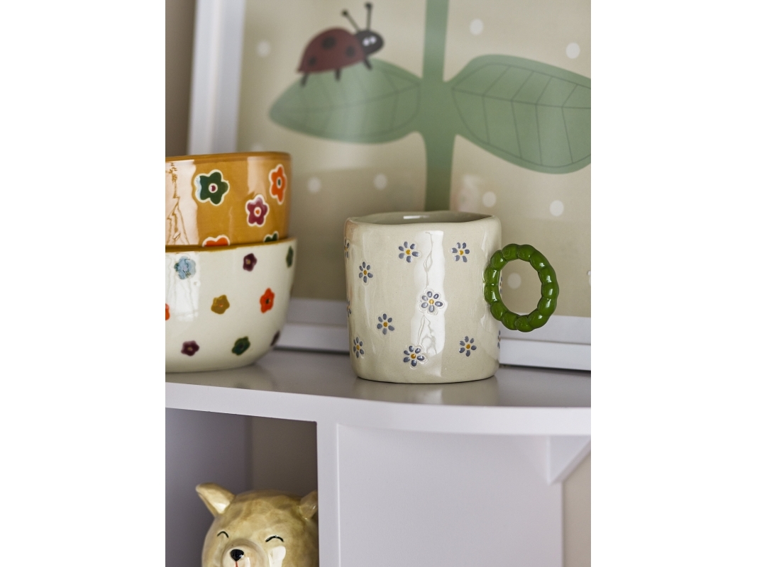 BLOOMINGVILLE MINI Dorthea Kop, Natur, Stentøj | Bordssättning - Par - Muggar & koppar | GameStuff