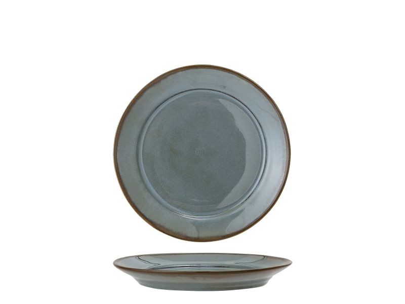 Tallrik Pixie, grön, stengods | N - A | GameStuff