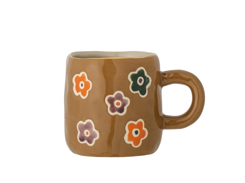 Bloomingville Mini Addy Tasse, Bunt, Steingut
