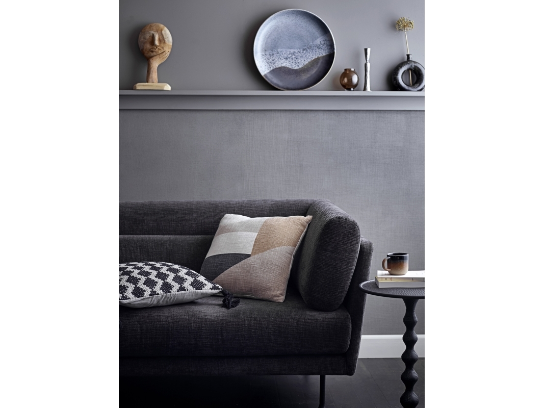 Bloomingville - Anka Sidebord, Sort, Aluminium, D38xH56 cm
