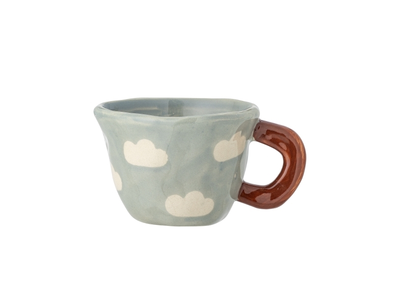 Bloomingville Mini Nini Tasse, Blau, Steingut