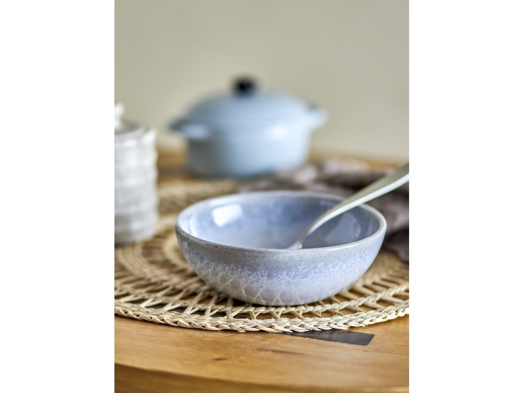 Paula Skål, Blå, Stengods | Bordssättning - Par - Bollar | GameStuff