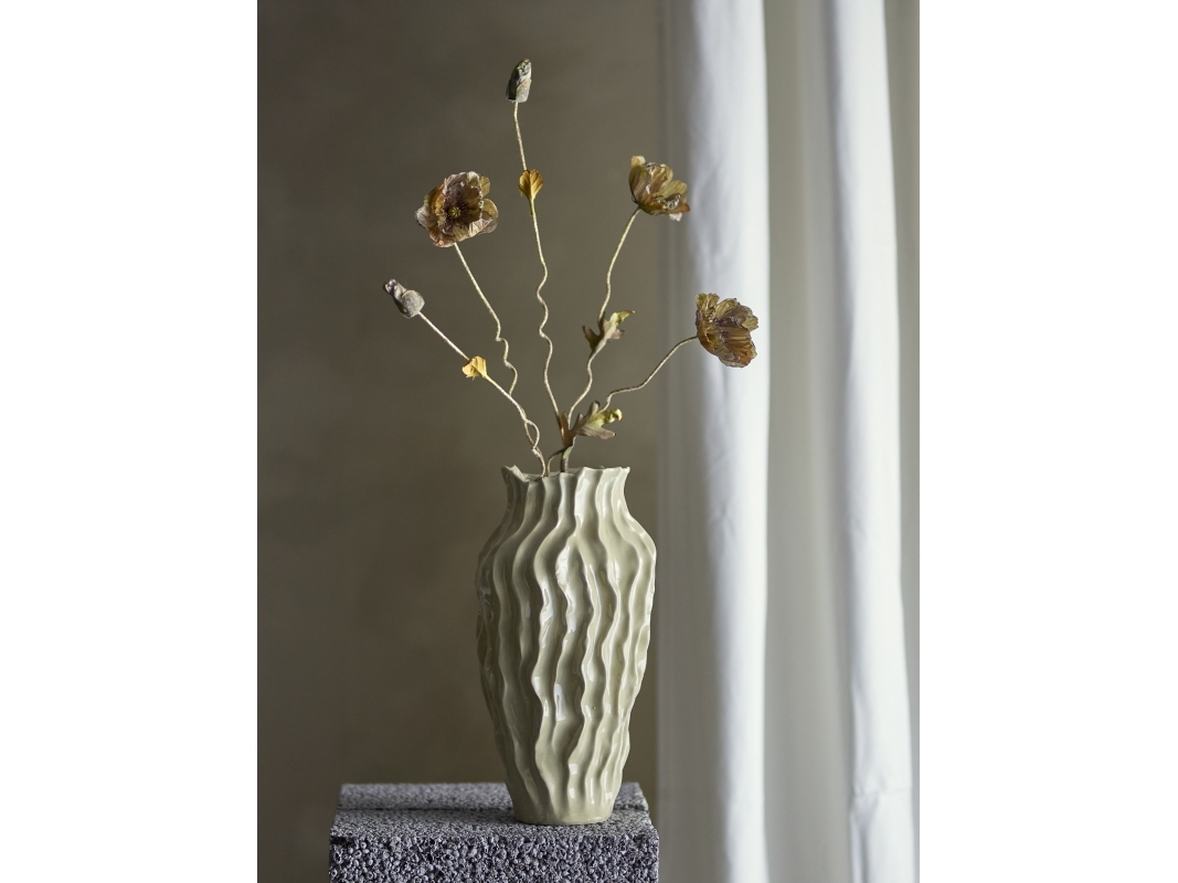 Bloomingville Poppy Stiel, Braun, Künstliche Blumen