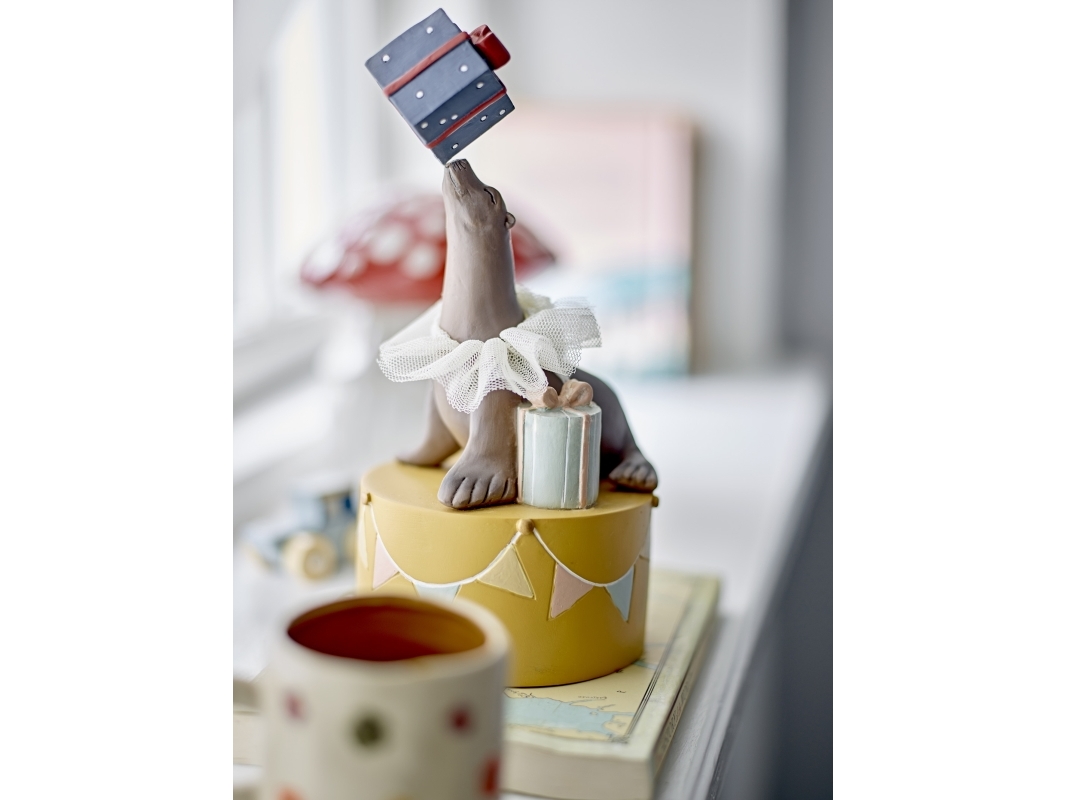 Flor Ljusstake, Mångfärgad, Polyresin | N - A | GameStuff