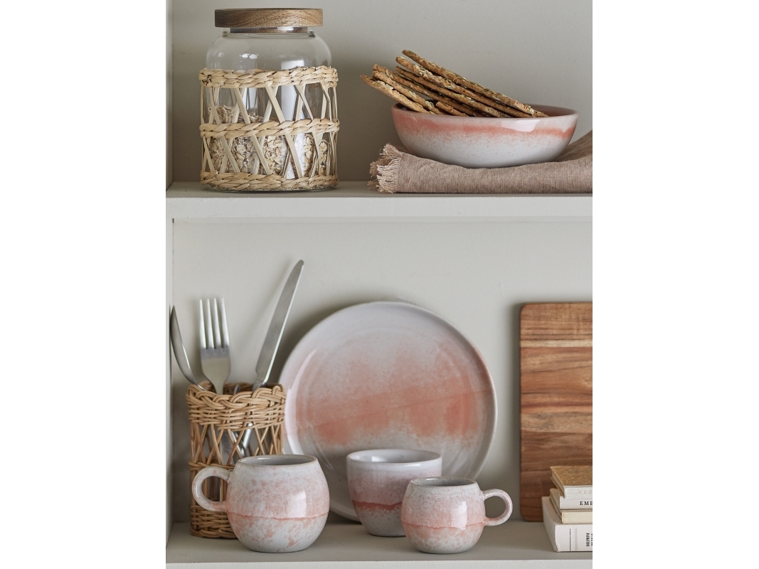 Paula Skål, Orange, Stengods | Bordssättning - Par - Bollar | GameStuff