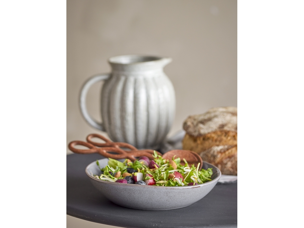 BLOOMINGVILLE Sandrine tallrik djup, grå, stengods | N - A | GameStuff