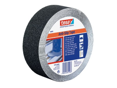 Skridsikker tape Tesa 60950, 50 mm x 15 m, sort | Kläder & Säkerhet - Säkerhetsutrustning - Golv & Områdesäkerhet | GameStuff