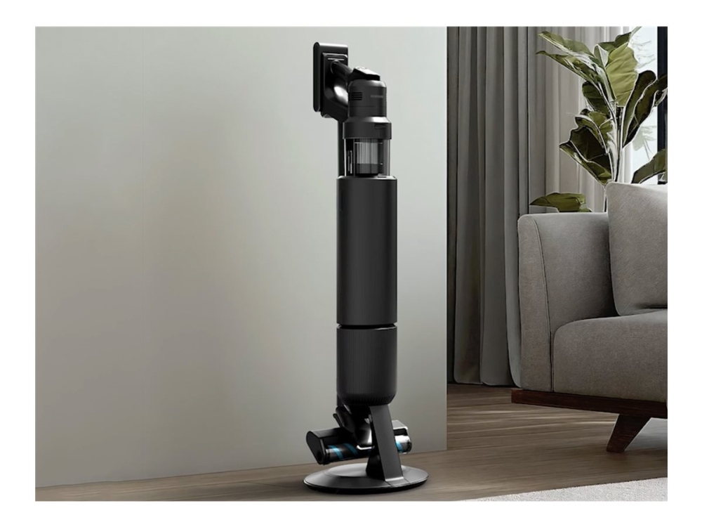 Samsung Vs90f40dek, 2-In-1-Stabstaubsauger, Schwarz, 0,5 L, Trocken, Hepa, Multizyklonisch/Filterung
