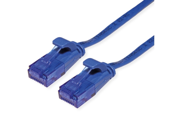 Value 21.99.2050, 0,5 M, Cat6a, U/Utp (Utp), Rj-45, Rj-45, Blau