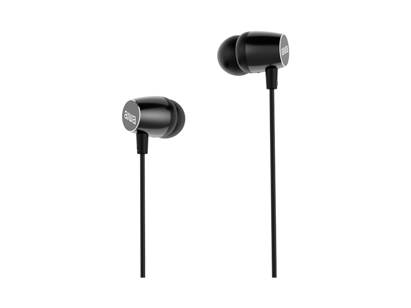 Aiwa Estm-30Sl Headphones/Headset Wired In-Ear Calls/Music/Sport/Everyday Black, Silver