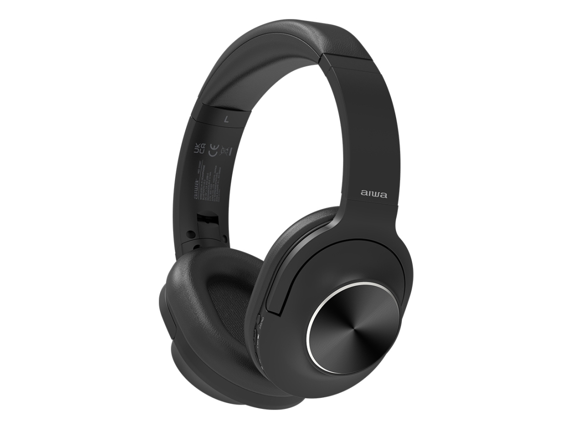 Aiwa Hst-220Bt, Kabel & Trådløs, Opkald/Musik, 214 G, Headset, Sort