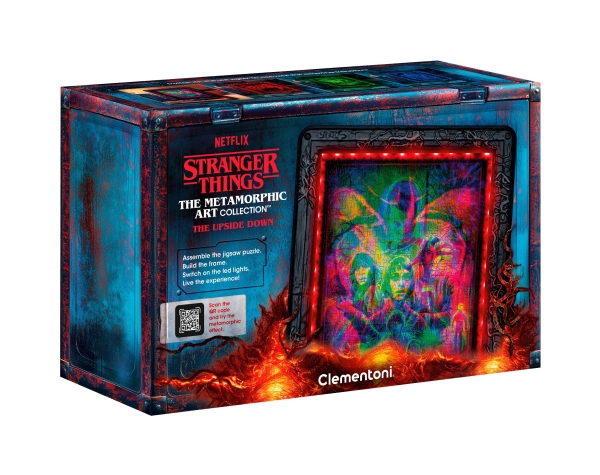 Clementoni The Metamorphic Art Collection - Stranger Things, 520 styck, TV/film, 18 År | Leksaker - Spel - Pussel | GameStuff