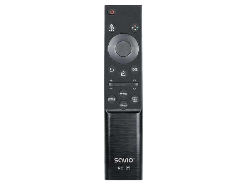 Savio Rc-25, Tv, Ir Trådløs, Tryk På Knapper, Sort
