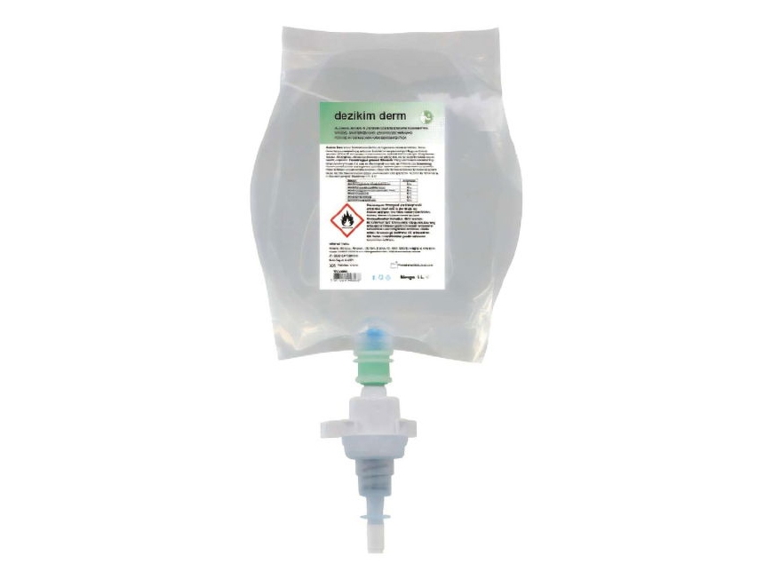 Maul 9535809, Hånddesinfektionsmiddel, 1000 Ml, Genopfyldningspose, Væske, Alkohol, 70%