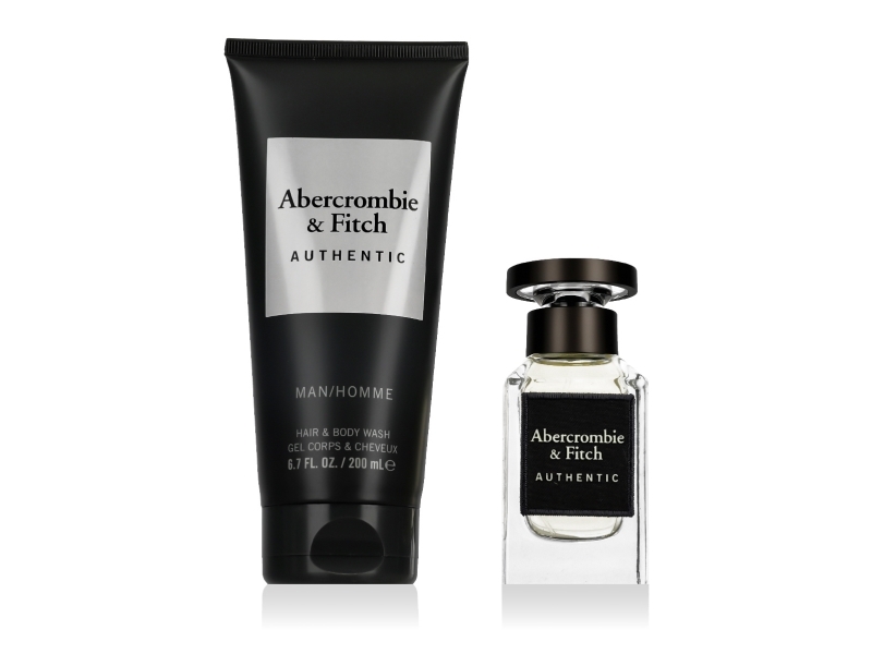 Abercrombie & Fitch Authentic Man Edt 50 Ml + Sg For Body & Hair 200 Ml (Man)