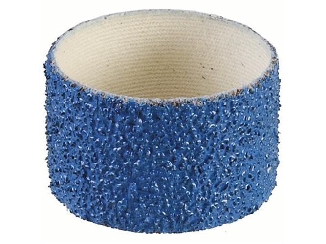 Slibering KX672 zirkon blå 30x30mm K120