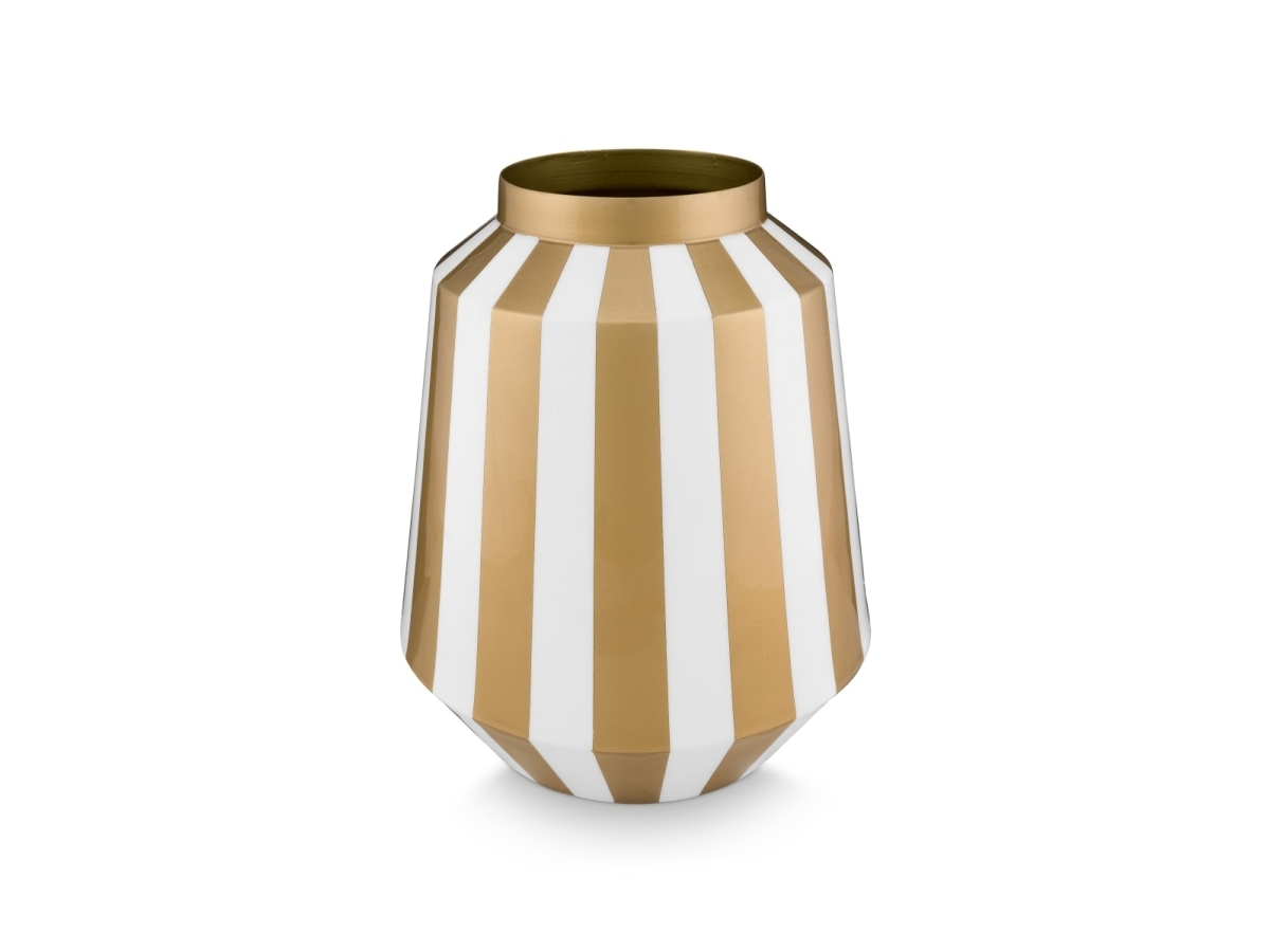 Pip Studio Vase Stripe Whitegold 24X29