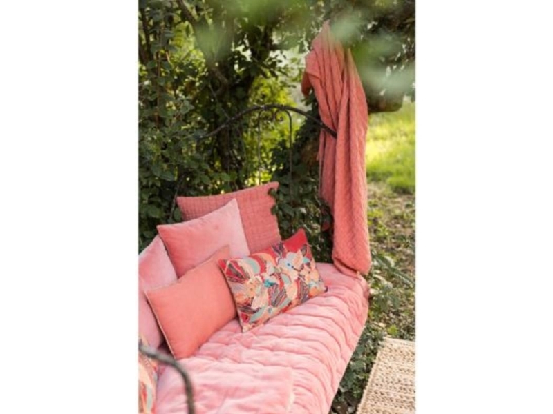 VIVARAISE ELISE CUSHION PECHE 40X65