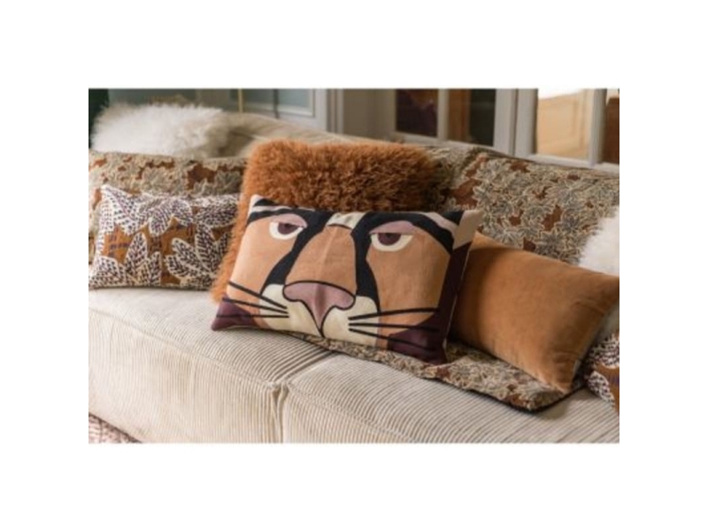 VIVARAISE ELISE CUSHION ROUILLE 40X65