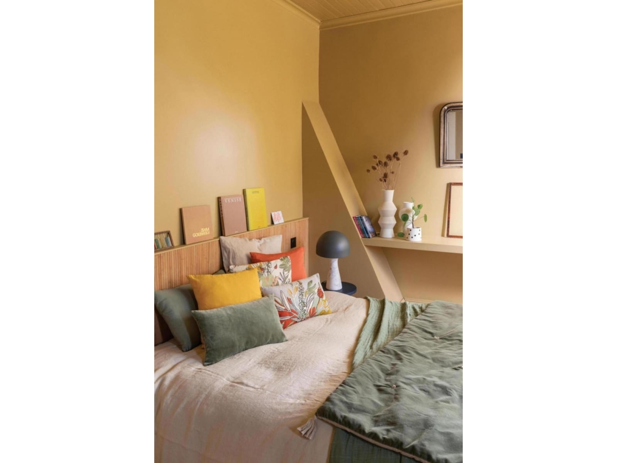 VIVARAISE ELISE CUSHION VERVEINE 45X45