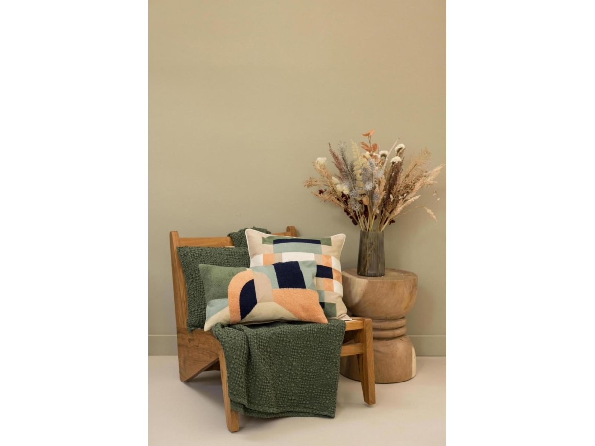 VIVARAISE TANA BLANKET OLIVE 140X200