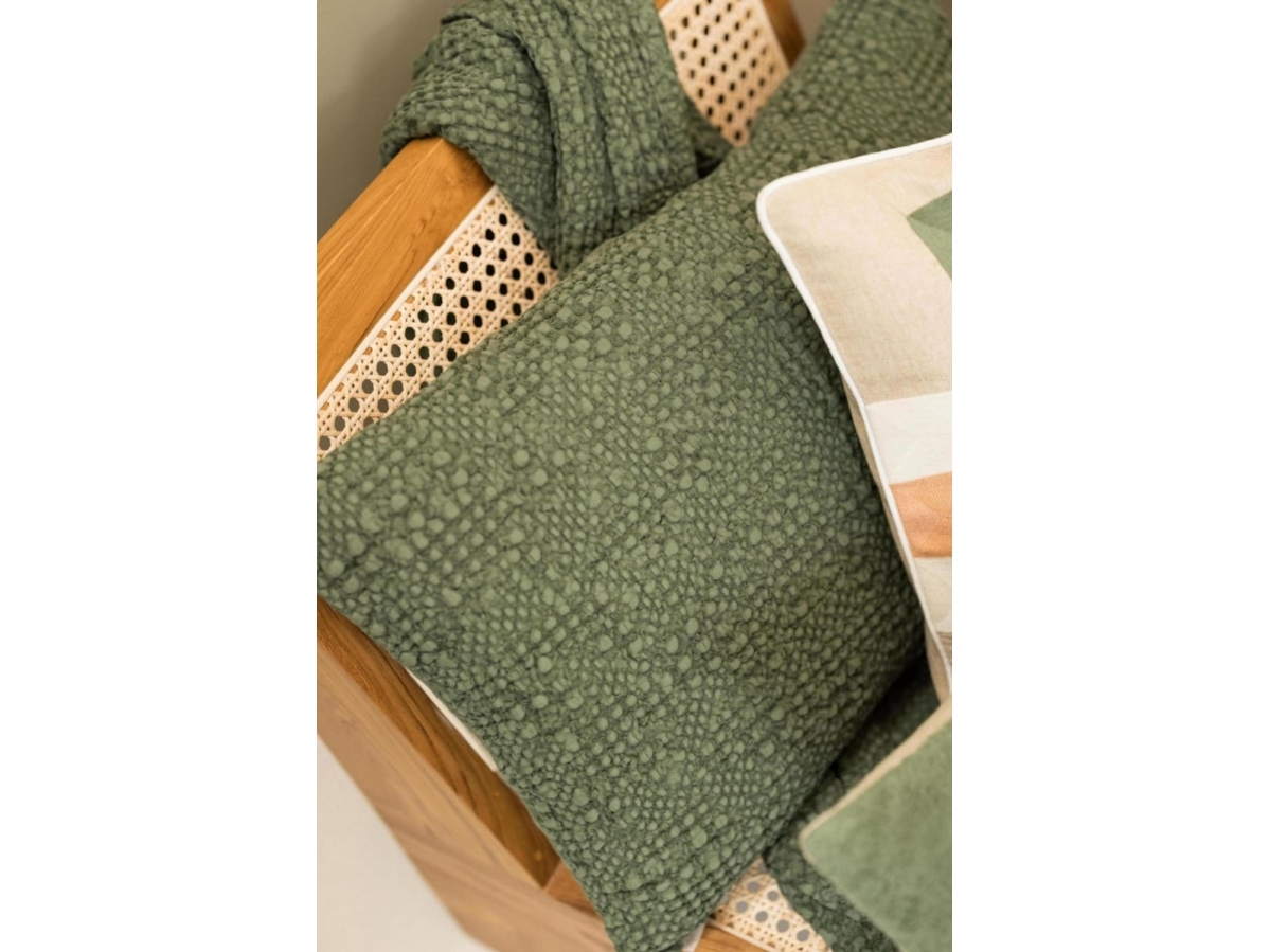VIVARAISE TANA BLANKET OLIVE 140X200