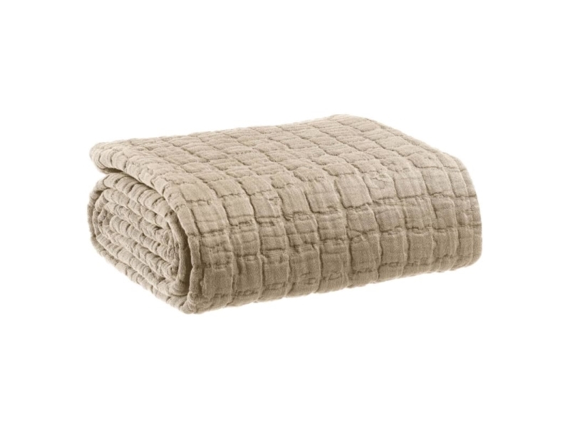 VIVARAISE SWAMI BEDCOV Nutmg 130X200