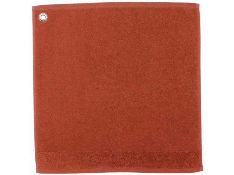 Vivaraise Lockenhandtuch Terracotta 50X50