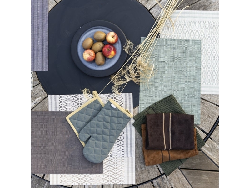 VIVARAISE KADRA PLACEMAT Coffee 33X45