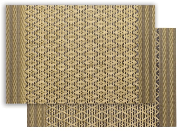 Vivaraise Kadra Placemat Bla/Gold 33X45