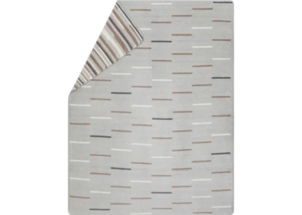 Fussenegger Savona Throw Short Lines Grey 150X200