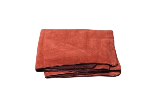 Fussenegger Savona Fuzzy Throw/Doubleface Terrac./Brwn 200 X150 Cm