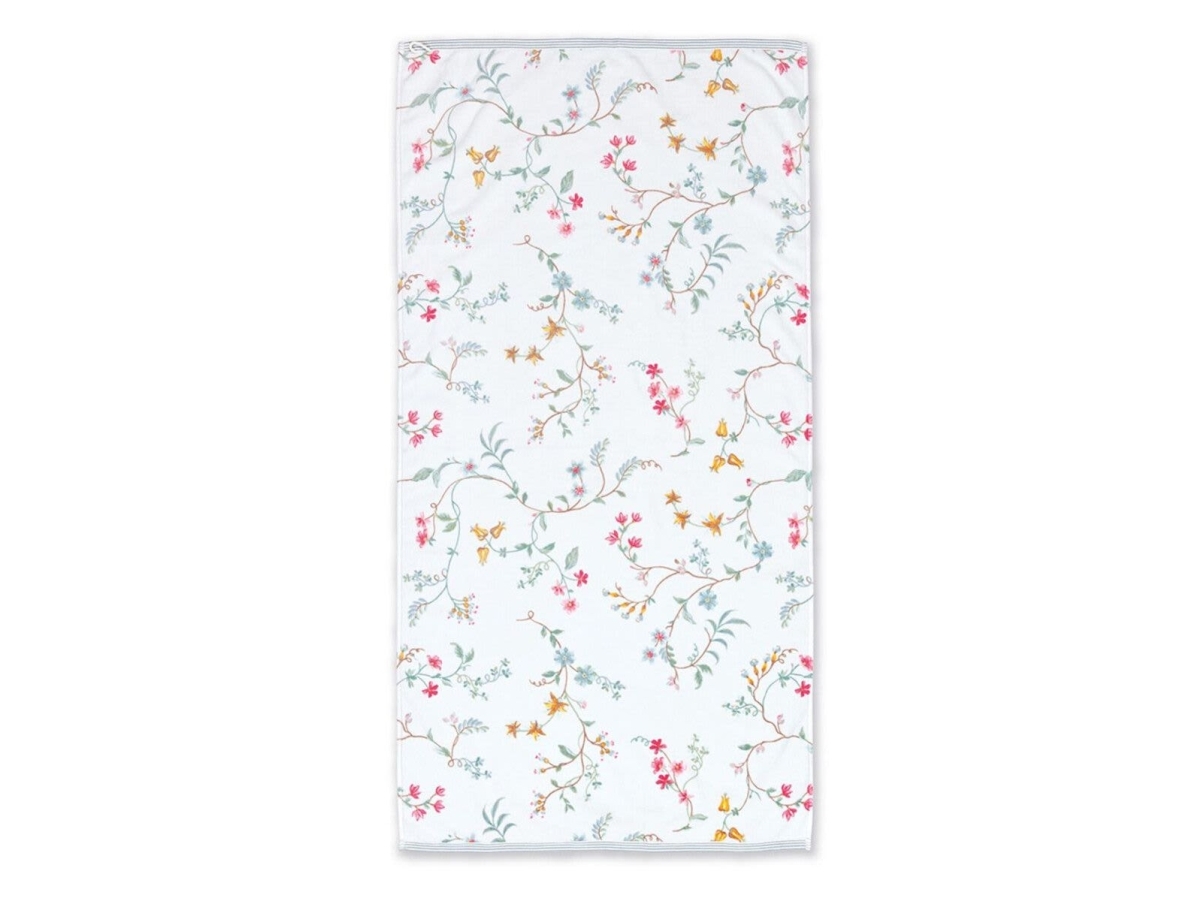 Pip Studio Les Fleurs White 55X100