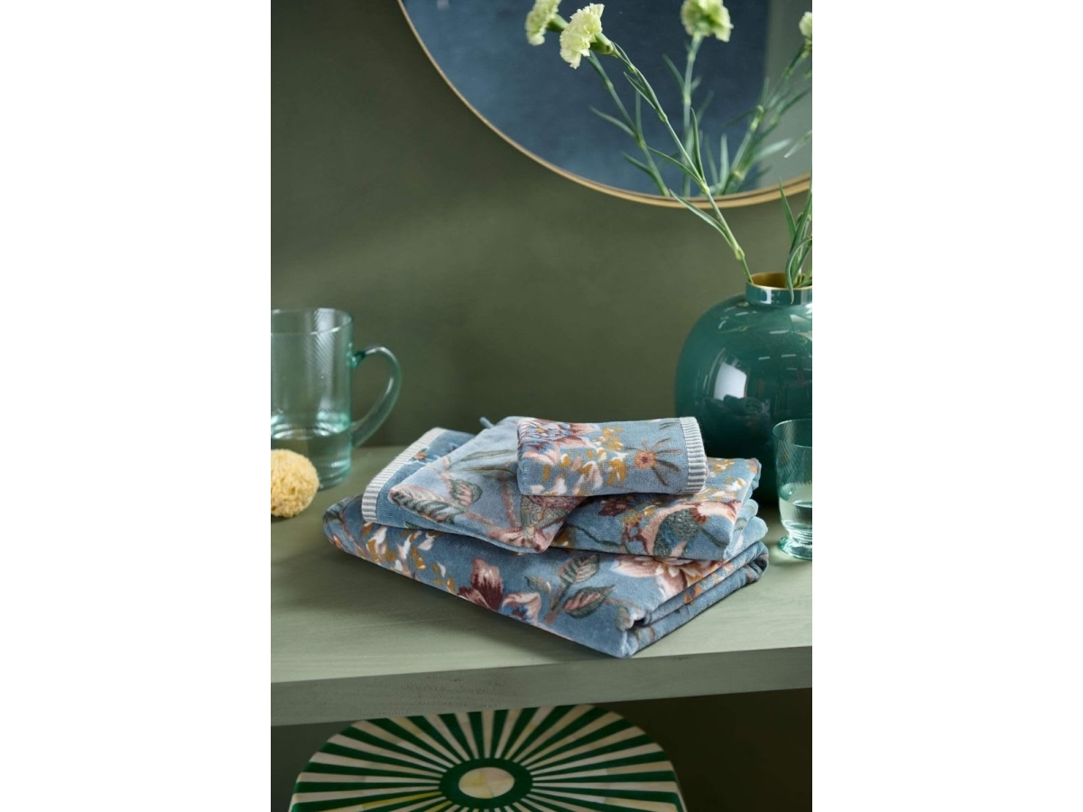 Pip Studio Secret Garden Blue 16X22