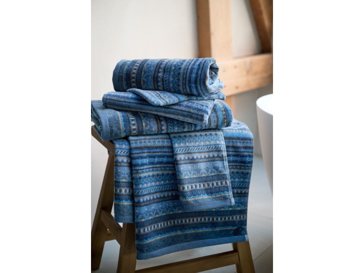 Pip Studio Geometric Print Dark Blue 30X50