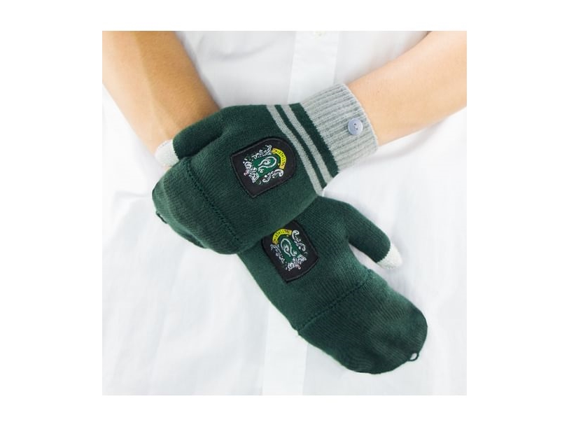 Fingerlose Slytherin-Handschuhe
