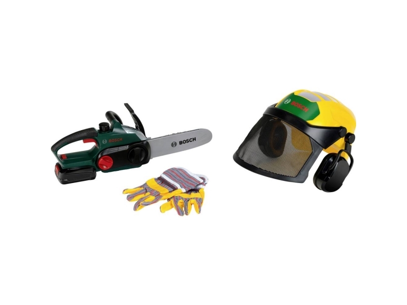 Klein - Bosch felling set w/chainsaw and helmet light & sound (KL8197)