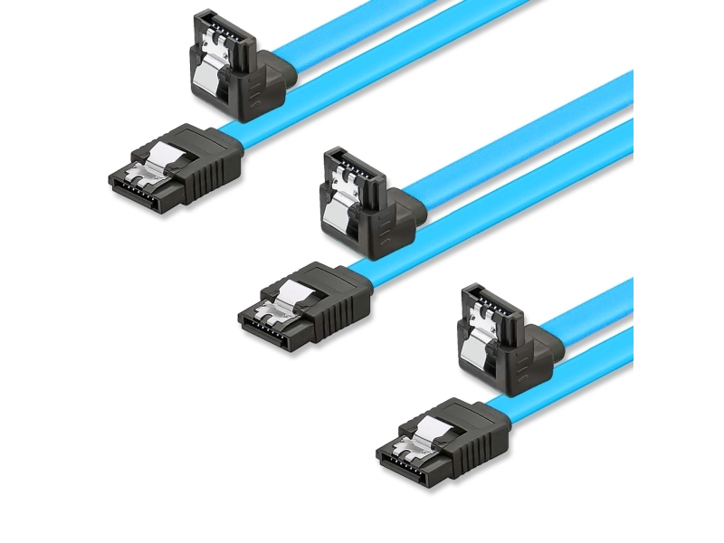 Deleycon Mk1584, 0,5 M, Sata Iii, Sata 7-Pin, Sata 7-Pin, Hanstik/Hanstik, Blå