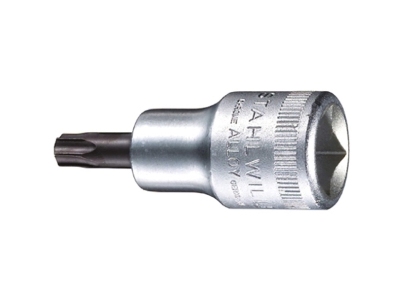 Stahlwille 54 TX 3100027 Sisäinen TORX hylsyavain T 27 1/2 (12,5 mm)