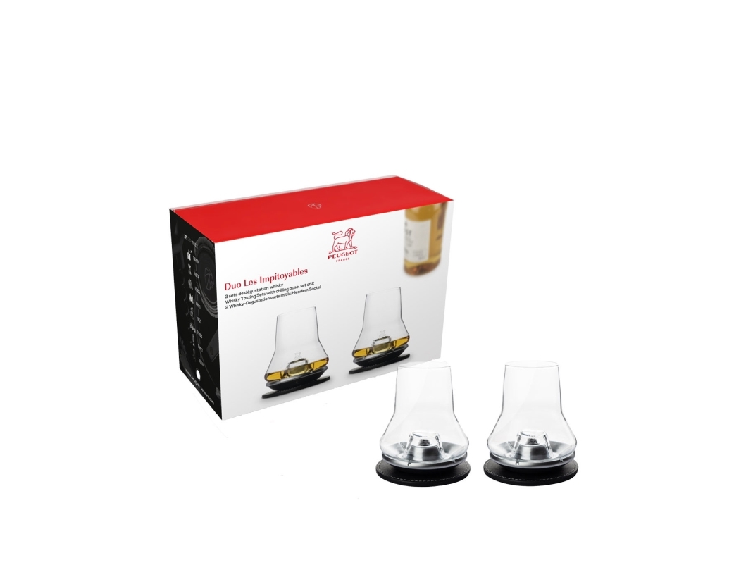 Sæt Med 2 Whisky-Smageglas