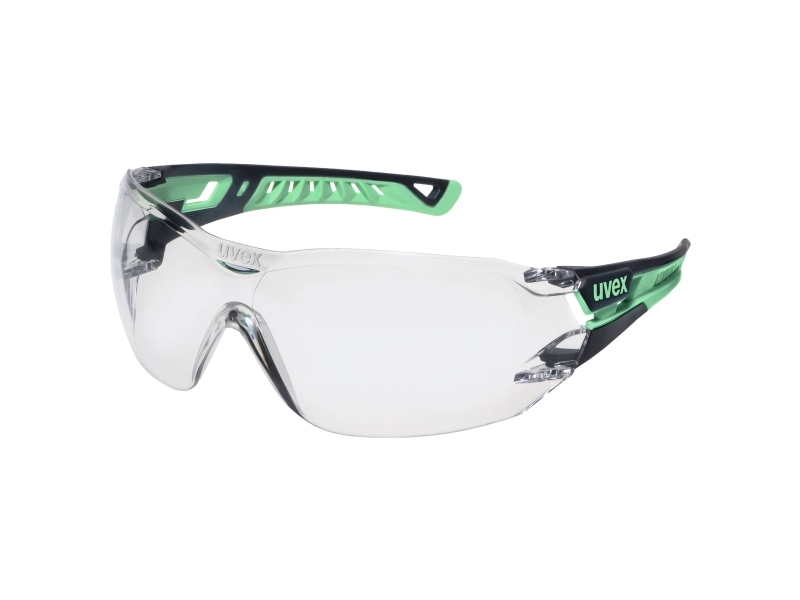 uvex pheos nxt 9128295 Skyddsglasögon inkl. UV-skydd Grå, Grön EN 166:2001, EN 170:2002 | Kläder & Säkerhet - Säkerhetsutrustning - Säkerhetsglasögon | GameStuff