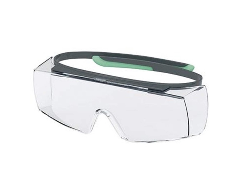 uvex super OTG planet 9169295 Skyddsglasögon inkl. UV-skydd Grå, Grön EN 166:2001 | Kläder & Säkerhet - Säkerhetsutrustning - Säkerhetsglasögon | GameStuff