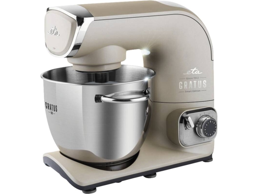 Eta Gratus Evo Smart, 5,5 l, Beige, Handtag, Rotations-, 1,5 l, Vispning, Blanda, Knådning, Mixning, 1,35 m | Köksapparater - Köksmaskiner - Rörmaskiner | GameStuff