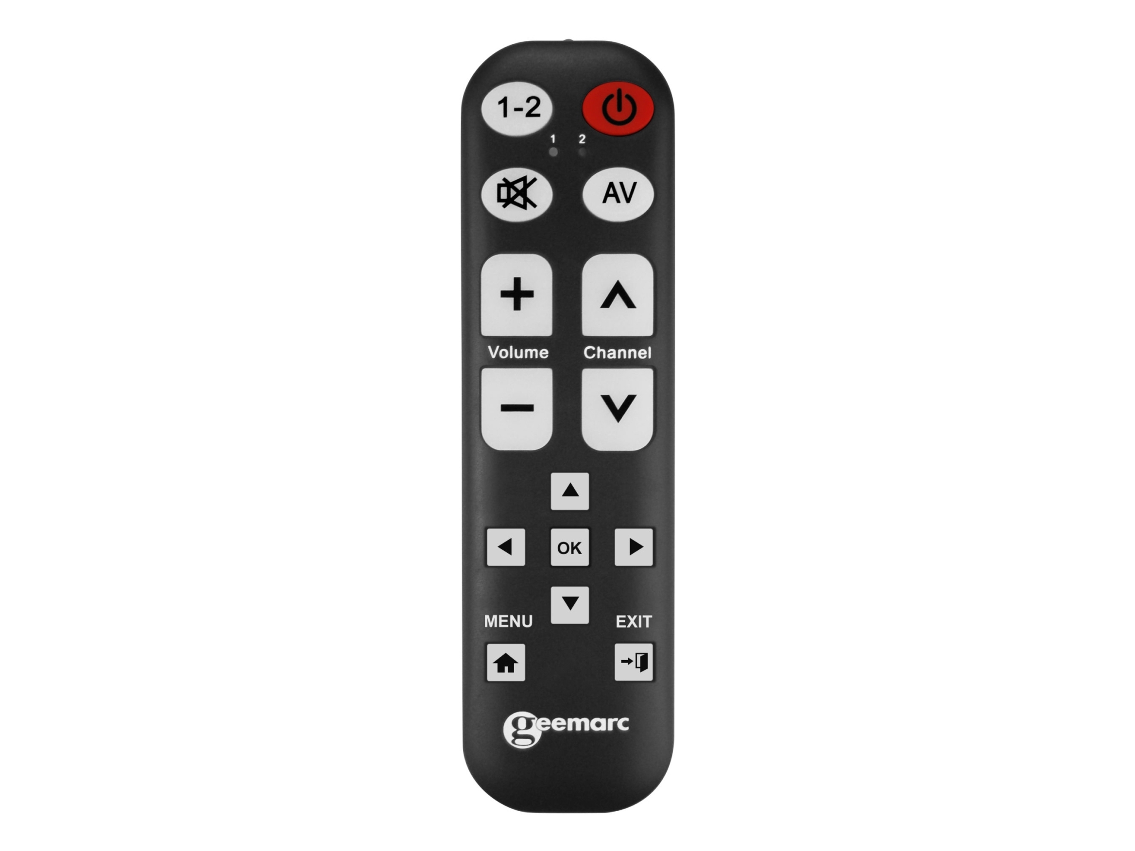 Geemarc Telecom Tv-15, Tv, Drucktasten, Schwarz
