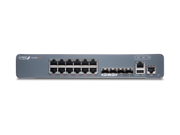 Juniper Ex4000-12P, Administreret, L2/L3, Gigabit Ethernet (10/100/1000), Strøm Over Ethernet (Poe), Stativ-Montering, 1U