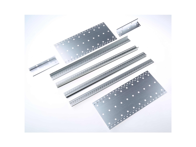 Schroff Europacpro Series 3U Aluminium, Stainless Steel Rack Mount Chassis, 84Hp, 295Mm Depth