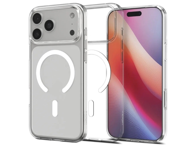 Spigen Liquid Crystal Magsafe Hülle, Transparent Weiß - Iphone 17 Pro Max