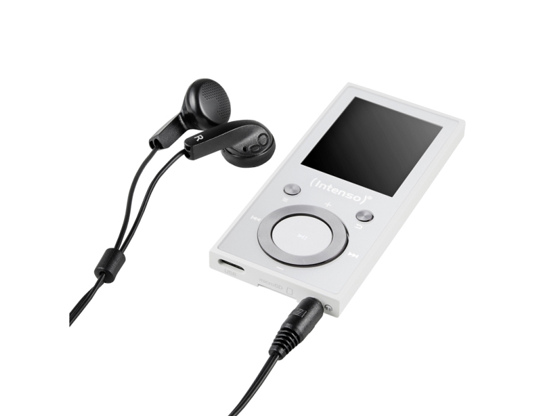Intenso 3717492, MP3-spelare, Vit | TV, Ljud & Bild - Bärbart ljud & Bild - MP3 spelare | GameStuff