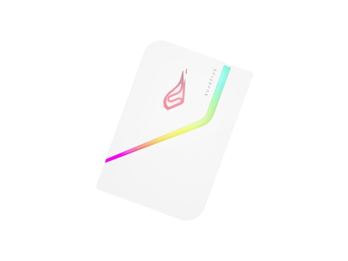 SureFire PyroDrive Gaming 2TB USB 3.2 Gen 1 ekstern SSD (460/440 MB/s) hvid